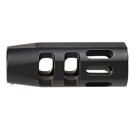 APS Evo Tech 1.1 Aluminium Flash-Hider schwarz 14mm- Bild 3