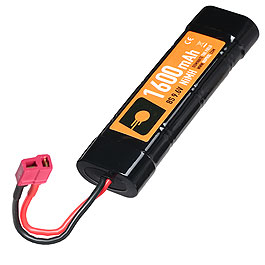 Nuprol Akku 9.6V 1600mAh NiMH Small-Type mit Deans Anschluss