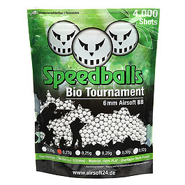 Speedballs Bio Tournament BBs 0.23g 4.000er Beutel weiss