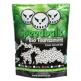 Speedballs Bio Tournament BBs 0.28g 4.000er Beutel weiß Airsoftkugeln