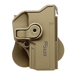 IMI Defense Level 2 Holster Kunststoff Paddle fr Sig Sauer P250 C / P320 C Modelle Tan