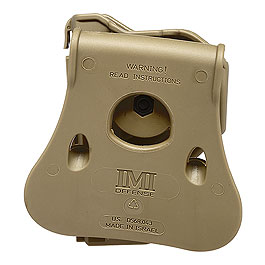 IMI Defense Level 2 Holster Kunststoff Paddle für Sig Sauer P250 C / P320 C Modelle Tan Bild 4