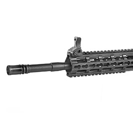 Tippmann M4 Commando 14.5 Carbine KeyMod Polymer S-AEG 6mm BB schwarz Bild 6