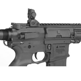 Tippmann M4 Commando 14.5 Carbine KeyMod Polymer S-AEG 6mm BB schwarz Bild 8