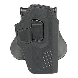 Umarex Holster Kunststoff Paddle Model 1 für Glock 19 Pistolen schwarz