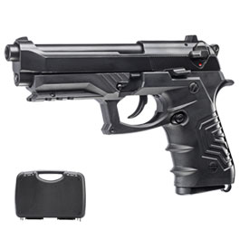 HFC M92 GripTac Vollmetall GBB 6mm BB schwarz inkl. Pistolenkoffer