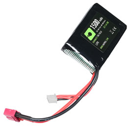 Nuprol Power Series LiPo Akku 7,4V 1500mAh 20C / 40C AN/PEQ-15 Type m. Deans Anschluss