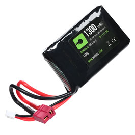 Nuprol Power Series LiPo Akku 11,1V 1300mAh 20C / 40C AN/PEQ-15 Type m. Deans Anschluss