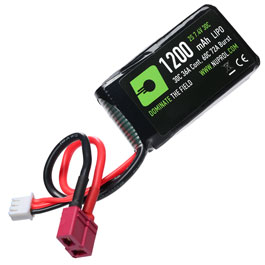 Nuprol Power Series LiPo Akku 7,4V 1200mAh 30C / 60C AN/PEQ-15 Type m. Deans Anschluss