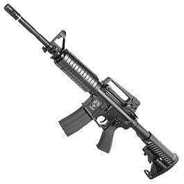 APS M4A1 Carbine ASR-Series Vollmetall BlowBack S-AEG 6mm BB schwarz