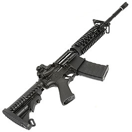 APS M4A1 RIS ASR-Series Vollmetall BlowBack S-AEG 6mm BB schwarz Bild 4