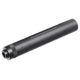MET Aluminium Type-D Suppressor Silencer 195 x 31mm 14mm- schwarz Bild 1 xxx: