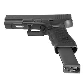 Glock 17 Gen. 4 mit Metallschlitten CO2 BlowBack 6mm BB schwarz Bild 5