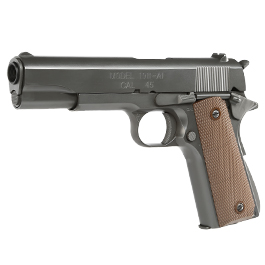 King Arms M1911-A1 Cal. 45 Vollmetall GBB 6mm BB Original-Grey