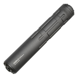 G&G GOMS MK5 Aluminium Tactical Silencer 210mm 14mm- schwarz