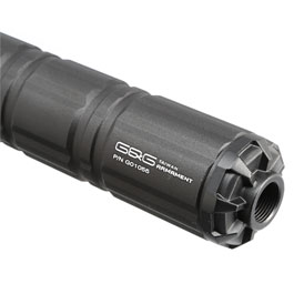 G&G GOMS MK3 Aluminium Tactical Silencer 210mm 14mm- schwarz Bild 5