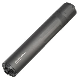 G&G GOMS MK1 Aluminium Tactical Silencer 210mm 14mm- schwarz