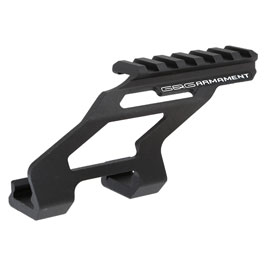 G&G Custom 21mm Scope Mount Rail f. GPM1911 CP GBB Pistole schwarz