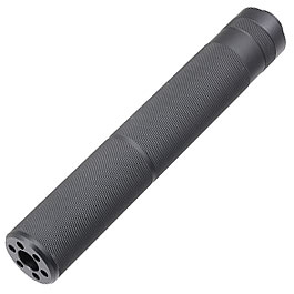 MET Aluminium Type-C Suppressor Silencer 195 x 31mm 14mm- schwarz