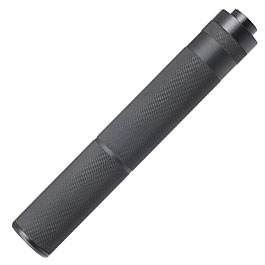 MET Aluminium Type-C Suppressor Silencer 195 x 31mm 14mm- schwarz Bild 2