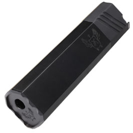 Big Dragon Airsoft OS 45-K Aluminium Mock Suppressor 14mm- schwarz