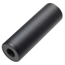 MET Aluminium Smooth Suppressor Silencer 100 x 32mm 14mm+ / 14mm- schwarz Bild 1 xxx: