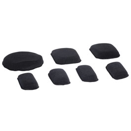 nHelmet Universal Helm Protective Pads Set schwarz