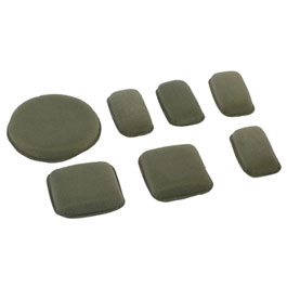 nHelmet Universal Helm Protective Pads Set Foliage Green