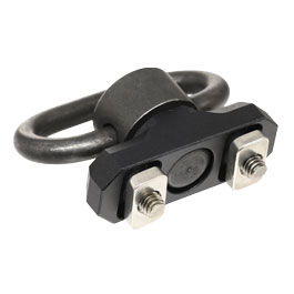 G&P KeyMod / LOCK Aluminium QD Tragegurtadapter mit Öse schwarz Bild 4
