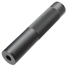 MET Aluminium Nato 5.56 Style Suppressor Silencer 189 x 36mm 14mm+ / 14mm- schwarz