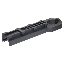 Silverback SRS Hollow Schafteinsatz / Butt Plate Spacer schwarz - 2018 Version Gen. 3