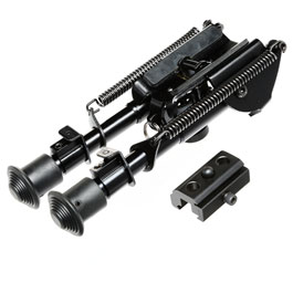 Nuprol Multi-Function Zweibein mit 21mm / Sniper Halterung 150 - 230 mm schwarz