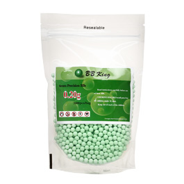 BB King Precision BBs 0.20g 2.000er Beutel Zombie Green