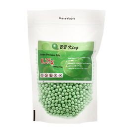 BB King Precision BBs 0.25g 2.000er Beutel Zombie Green