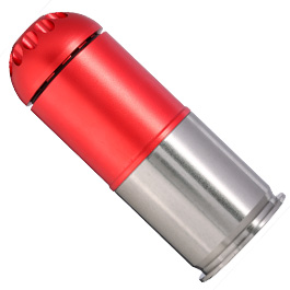 Nuprol 40mm Vollmetall Hülse / Einlegepatrone f. 120 6mm BBs rot Bild 1 xxx: