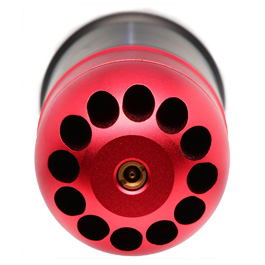 Versandrückläufer Nuprol 40mm Vollmetall Hülse / Einlegepatrone f. 72 6mm BBs rot Bild 3