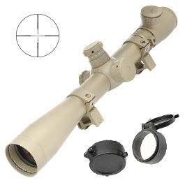 Aim-O 3.5-10x40 E-SF Scope beleuchted tan AO 5305-DE