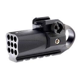 HFC Mini Compact Grenade-Launcher f. 40 6mm BBs mit 21mm Montage schwarz