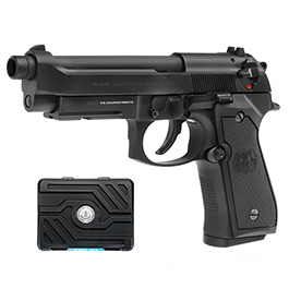 G&G GPM92 GP2 Airsoftpistole Vollmetall GBB 6mm BB schwarz inkl. Pistolenkoffer