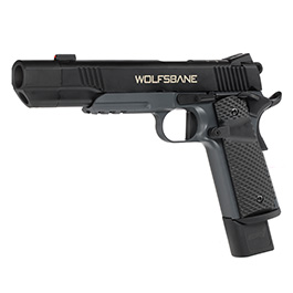 Echo1 Wolfsbane 1911 Vollmetall GBB 6mm BB schwarz / grau