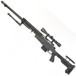 Well MB4418-3D Mk13 Mod 7 Snipergewehr inkl. Zweibein / Zielfernrohr Springer 6mm BB schwarz Bild 1 xxx: