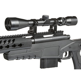Well MB4418-3D Mk13 Mod 7 Snipergewehr inkl. Zweibein / Zielfernrohr Springer 6mm BB schwarz Bild 8