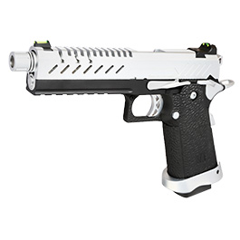 Vorsk Airsoft Hi-Capa 5.1 Vollmetall GBB 6mm BB chrome / schwarz