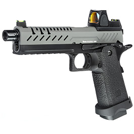 Vorsk Airsoft Hi-Capa 5.1 mit HD5141 LPZ Vollmetall GBB 6mm BB grau / schwarz