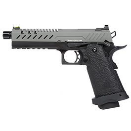 Kleinbild 1 Vorsk Airsoft Hi-Capa 5.1 Vollmetall GBB 6mm BB grau / schwarz