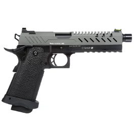 Kleinbild 3 Vorsk Airsoft Hi-Capa 5.1 Vollmetall GBB 6mm BB grau / schwarz