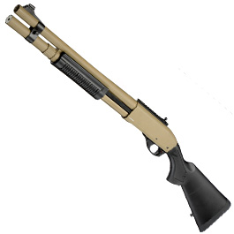Golden Eagle M8872 Vollmetall Pump Action Gas Shotgun 6mm BB Tan