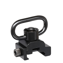 MET QD-Type Tragegurt Adapter inkl. QD Swivel f. 20 - 22mm Schienen schwarz