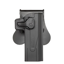 Strike Systems TQR Holster HT-Polymer Paddle fr Hi-Capa 5.1 Pistolen Rechts schwarz