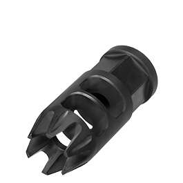 APS / EMG Falkor Defense Dracos Type-A CNC Stahl Muzzle Break schwarz 14mm-